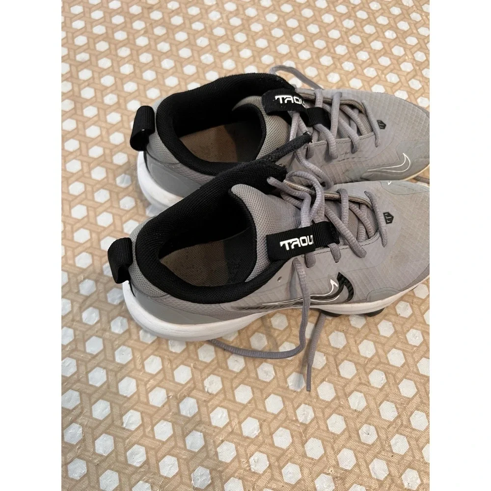 Nike Trout Baseball Cleats Gray Black Size 4.5Y FB6340-002